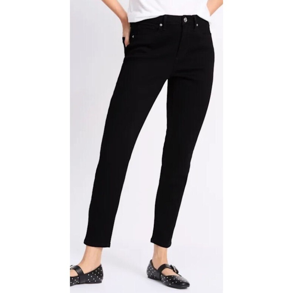 Market & Spruce Kylie High Rise Stretch Skinny Jeans -‎ Black - Size 16W